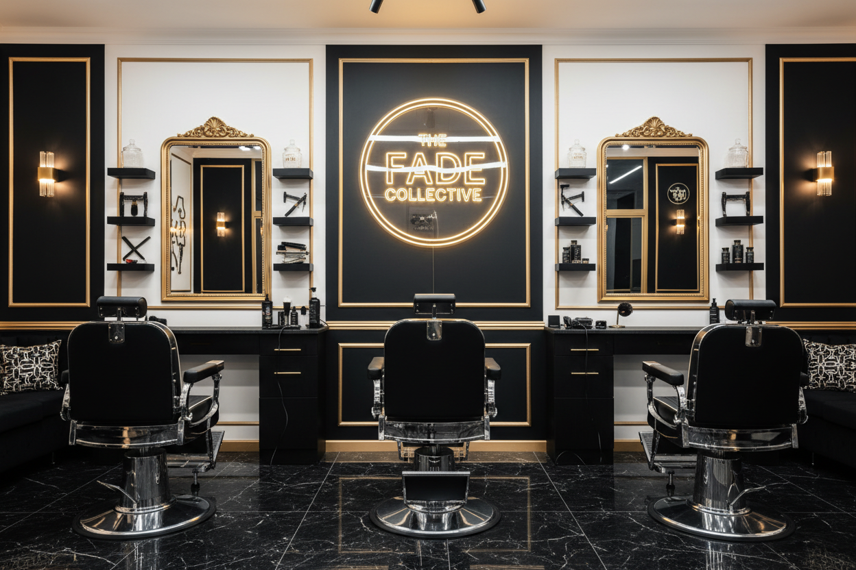 black barbershop
